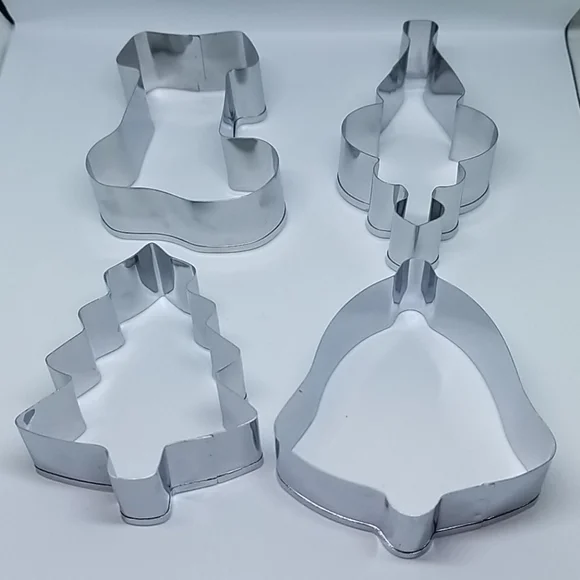 Xmas - Christmas Set of 12 Cookie Cutters New! - Picture 4 of 5